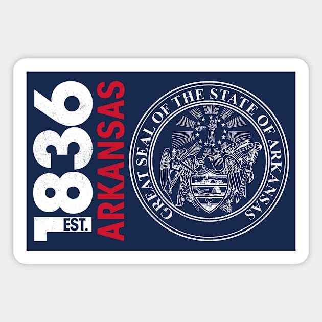 Arkansas State Seal Magnet by rt-shirts